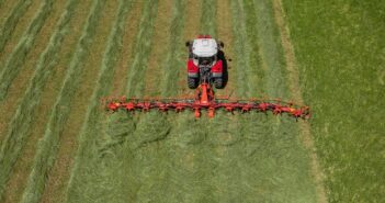 Kuhn launches first 13m mounted tedder