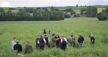 Lincolnshire farm walk explores ideal solution for problem land Lincolnshire farm walk explores ideal solution for problem land